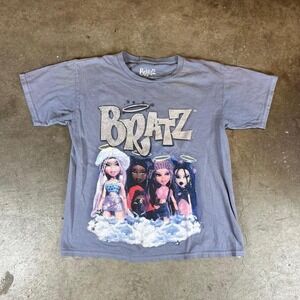 Vintage Y2K Bratz grey graphic tee Size women's XS
